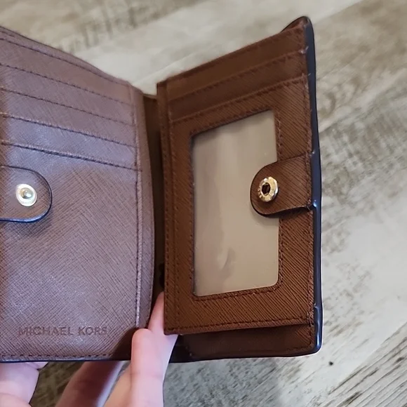 Michael Kors Brown Leather Wallet - Picture 4 of 10